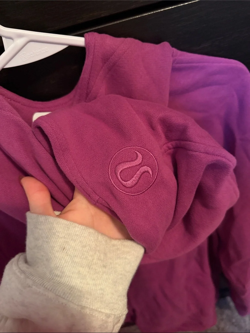 Lululemon Magenta Neck mockneck Sweater